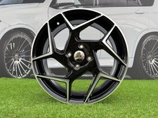 4X 17 " 4X108 Ford Fiesta St Style Noir Poli Roues Pour :