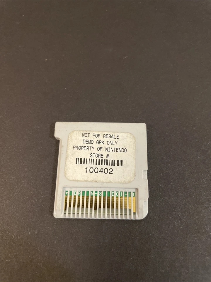 SUPER SMASH BROS Not For Resale Kiosk Demo Cartridge Nintendo 3DS NFR w/ Sticker - Image 2 of 2