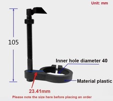 Soporte de parada de varilla de control de profundidad de taladro de banco de 1 pieza con regla para West Lake ZHX-13