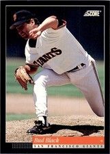 1994 Score Bud Black Baseball Cards #176