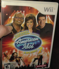 Tested Nintendo Wii KARAOKE REVOLUTION AMERICAN IDOL ENCORE 2 Game Working CIB