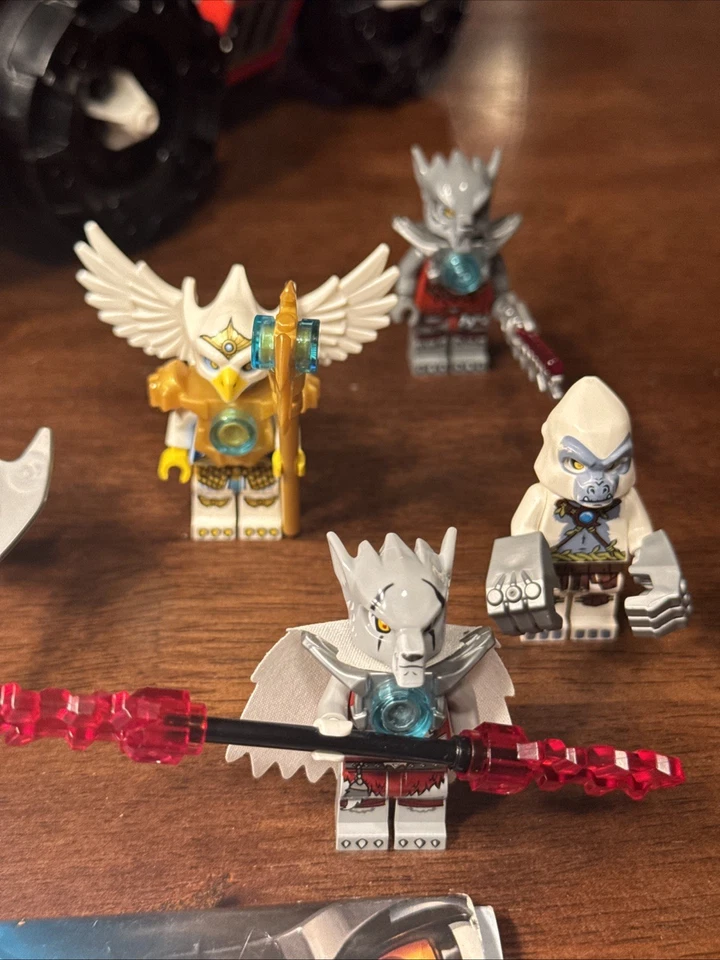 LEGO Chima 70009 Worriz’ Combat Lair - 100% Parts, Figures, Manuals - No Box - Image 3 of 4