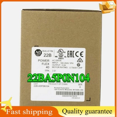22BA5P0N104 1PCS Brand Allen-Bradley 22B-A5P0N104 Fast delivery New