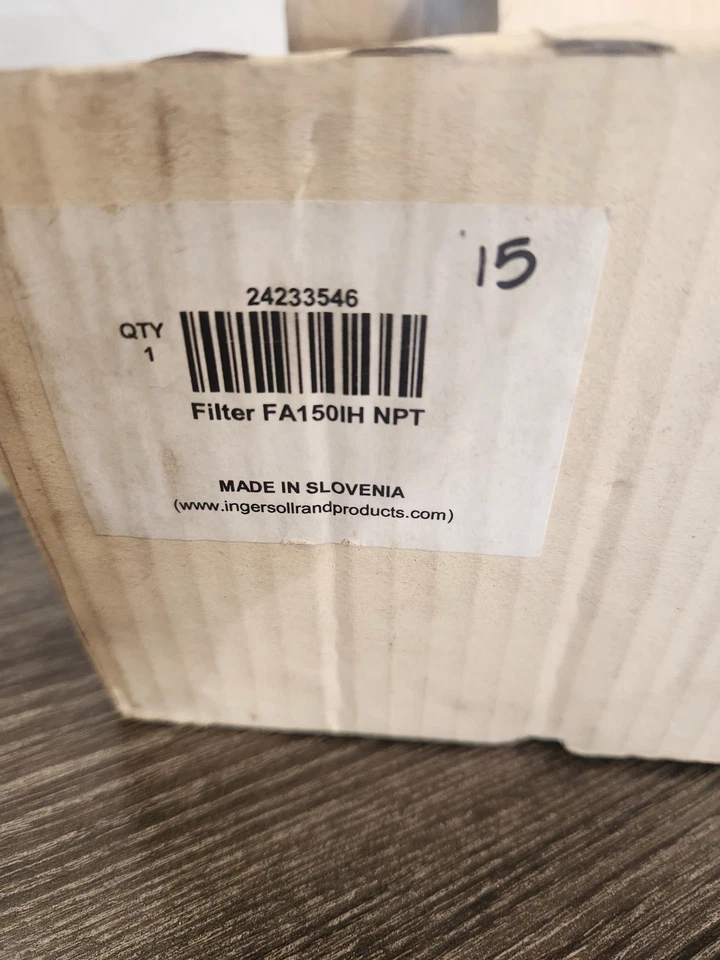 Ingersoll Rand FA190IH Coalescing Filter High Efficiency 110 CFM 1" NPT, REBUILT - Image 2 of 2