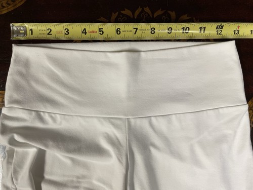 Susana Monaco White Pull On Wide Leg Low Rise Lounge Pants Athleisure Y2K Yoga S - Picture 5 of 11