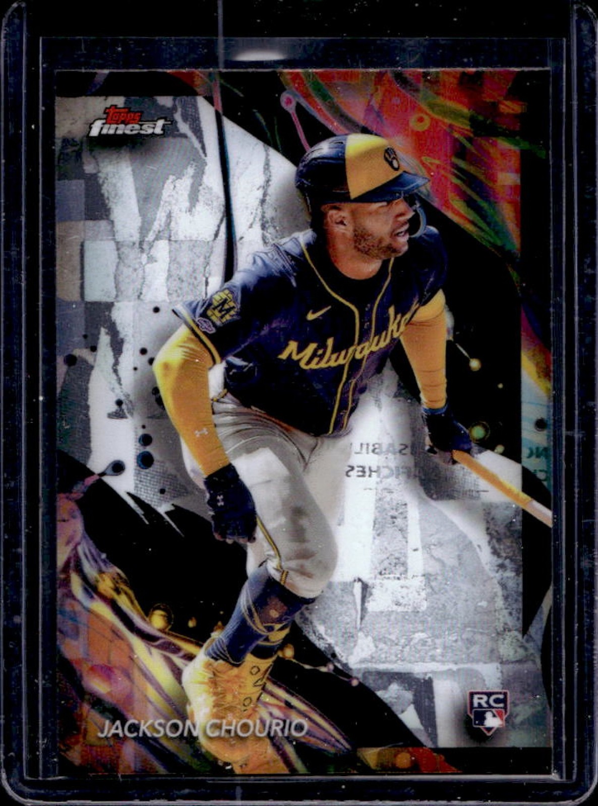 2024 Finest Jackson Chourio RC Rookie #159 Brewers