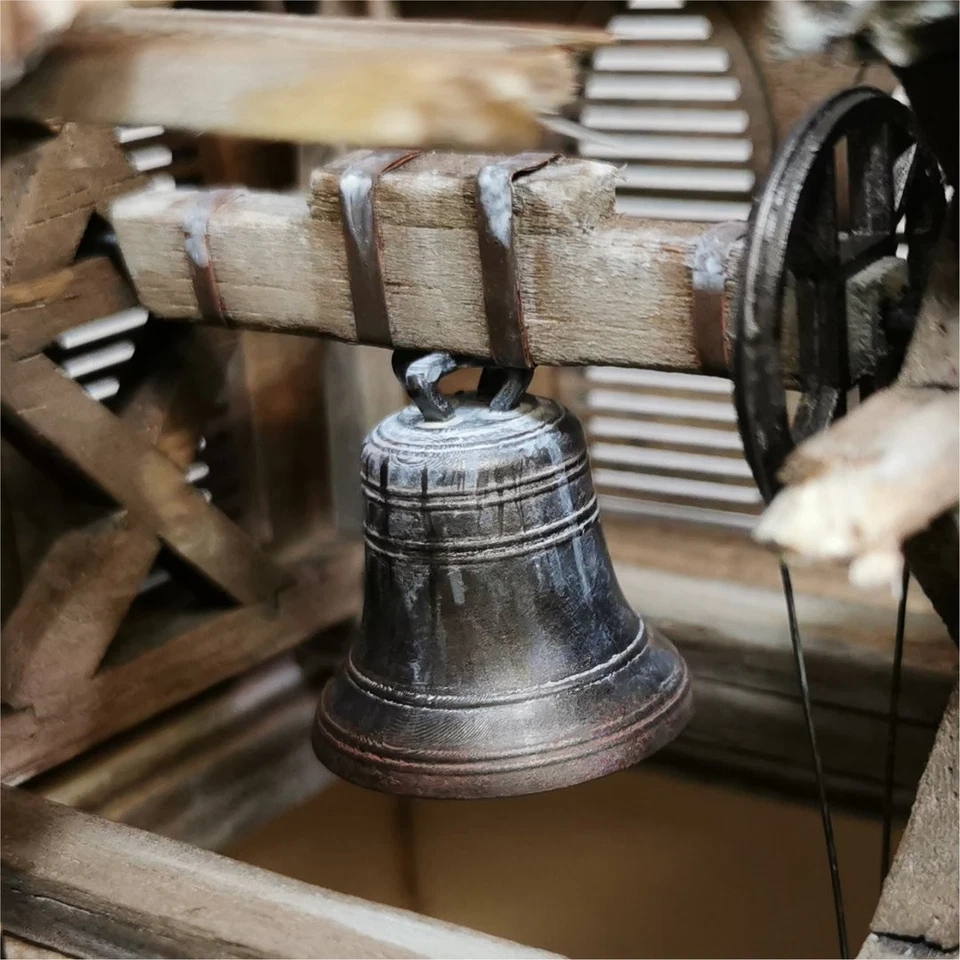 LASER CREATION-WORLD Kirchenglocke 3D Druck Set 1:35 - 2,5cm + 3cm