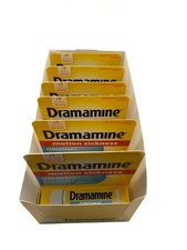 6 x Dramamine Original Formula Motion Sickness Relief Tabs. Travel Sz-Exp 01/28