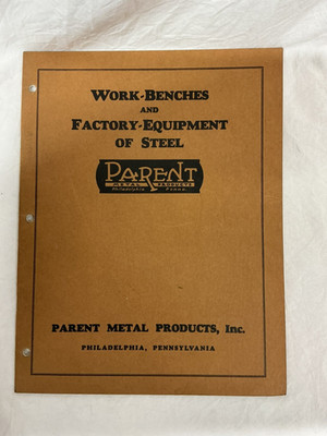 Parent Metal Products Equipment Catalog Work-Benches & Factory Equipment