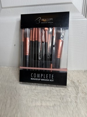 BESTOPE Make-up Pinsel Set - Komplettes Gesicht & Augenpinsel