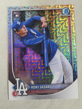 2025 Bowman Chrome-Roki Sasaki RC Mega Box SP Image Variation Mojo #12 Dodgers 