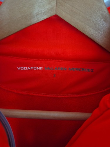 Giacca Pullover Mercedes Benz McLaren Vodafone F1 Team Grigio Zip Piccolo Track Top - Foto 2 di 15