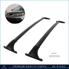Black Roof Cross Bar 2pcs Fits For Nissan Murano 2009-2014 Black Aluminum