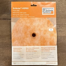 Schluter Systems KERDI Pipe Seal 1/2 in Waterproof for Tiled Showers