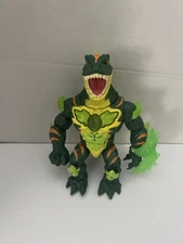Beast Lab Dino Creator Raging Raptor Figure. RARE HTF Lights and Sound Works VGC