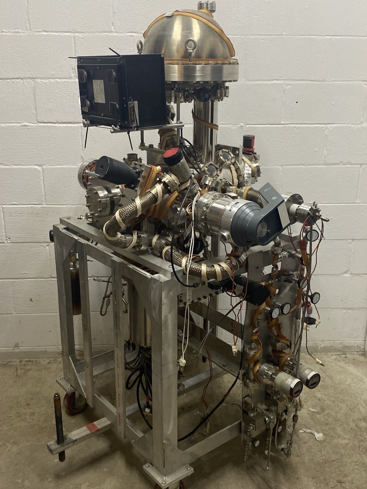  Alcatel UHV Stainless Steel Vacuum Chamber MDC Huntington Edward’s CTI Cryo