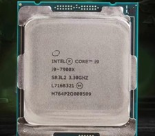 Intel Core I9-7900X LGA2066 CPU Processor SR3L2 3.3GHz 13.75MB Ten Core 140W