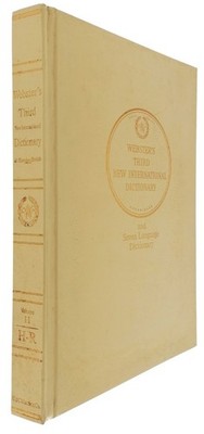 Webster's Third New International Dictionary II H to R Encyclopaedia Britannica 