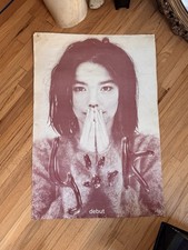 1993 Björk “Debut” pink promotional poster
