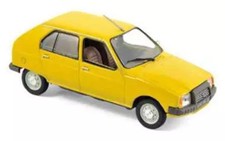 1/43 Citroen Visa Club 1979 Mimosa Yellow Diecast Car