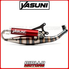 TUB326R POT D'ECHAPPEMENT YASUNI C16 ROSSO MBK OVETTO 50CC AC 2008 OMOLOGATA / A