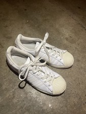 Adidas Original Superstar White On White 6.5