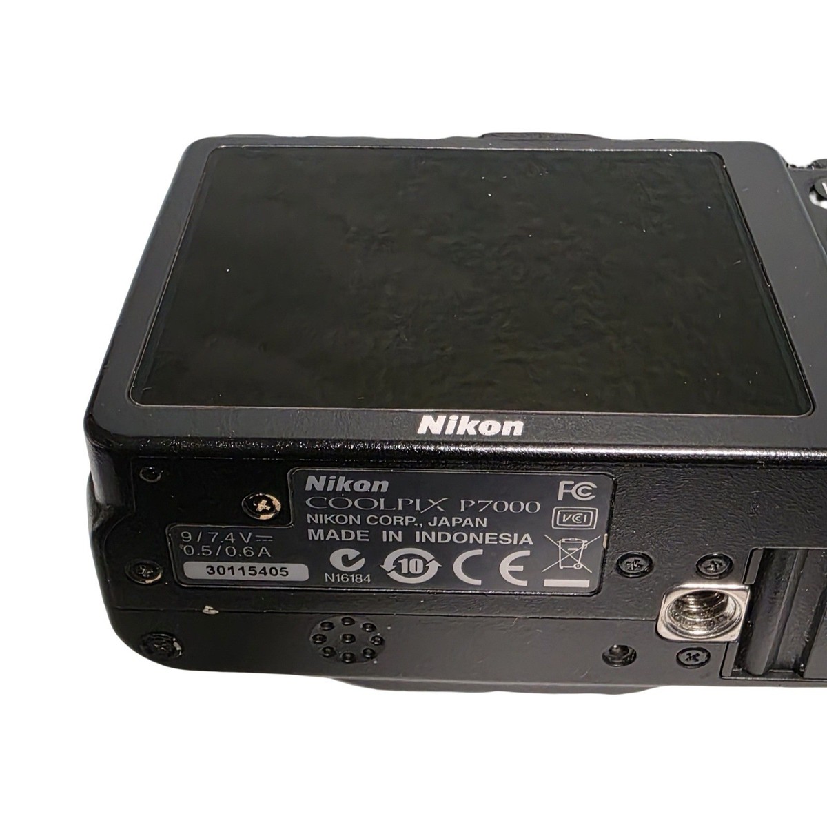 Nikon COOLPIX P7000 10.1MP Digital Camera - Black for sale online