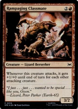 MTG Rampaging Classmate Foil NM Marvel's Spider-Man: Eternal-Legal Magic 16