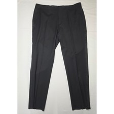 Tuxedo Pants Formal Dress Trousers Mens 36x30 Black Business Casual Officecore