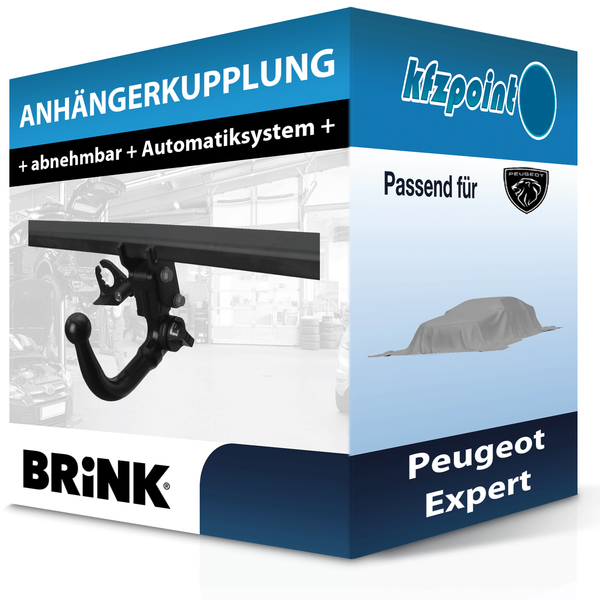 für Peugeot Expert 06.2016-Jetzt Brink AnhäNgerkupplung Abnehmbar Neu-image
