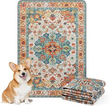 2 Pack, Reusable Puppy Training, Washable Dog Pee Pads