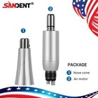 Dental 360 Swivel Hygiene Prophy Handpiece 4:1 air Motor 4 Holes straight USA — photo 2