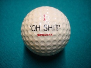 Vintage   SPECIAL   golf ball