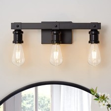 Farmhouse Bathroom Vanity Light Fixtures 3light Bathroom Light Fixtures Over Mir
