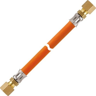 GOK Schlauchleitung korrosionsbeständig Marine Gas G1/4LH UEM x RVS8 x 60 cm
