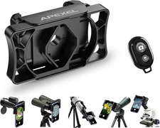 Telescope Phone Adapter, Binocular Photo Adapter for Android & Iphone, Phone Hol