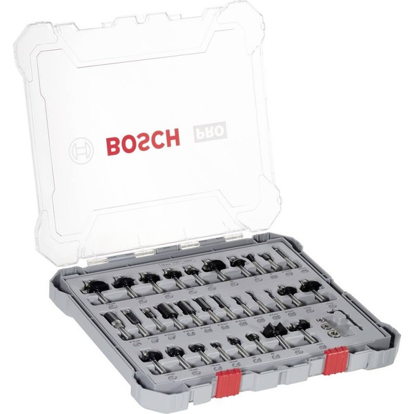 FräSer-Set, 8-Mm-Schaft, 30-Teilig Bosch Accessories 2607017475-image
