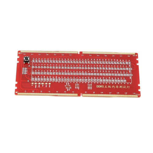 DDR5 Desktop Mainboard Test Card Memory Slot Tester Board W/ LED Light♪