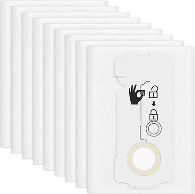 9 Pack 204308 Vacuum Bags Compatible with Festool CT MINI, CT MINI I, CT MIDI (2