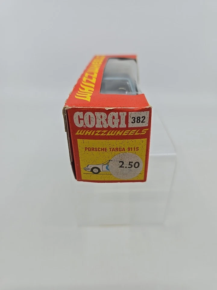Corgi WhizzWheels 382 Porsche Targa 911S Blue w/ Box - Image 3 of 4