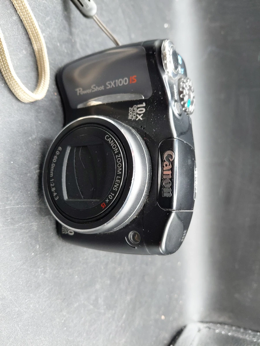 PowerShot SX100 IS Canon PowerShot Digital Cameras 8-9.9 MP