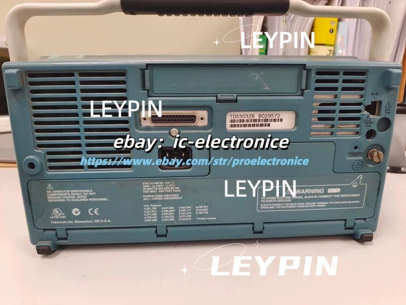 Tektronix TDS 3032B Digital Phosphor Oscilloscope 300MHz 2.5GS/s TDS3032B/ic - Image 2 of 2