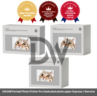XIAOMI Portabl Photo Printer Pro Dediziertes Fotopapier Express / Original