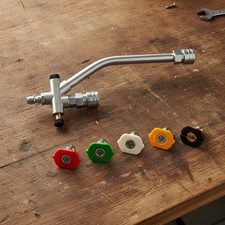 Innovative Foam Cannon with Quick Connect 5 Nozzles - Ideal for All Surfaces