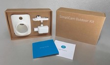 SimpliSafe SimpliCam WHITE Outdoor Camera Kit...