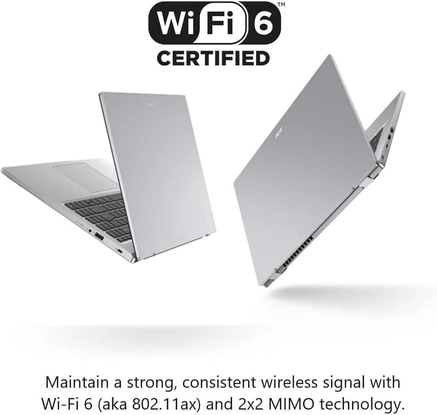 Laptop Acer Aspire 3 de 15.6" FHD con AMD Ryzen 5 7520U, 16GB de RAM, SSD de 1TB, Radeon, Win11, reacondicionada, imagen 8