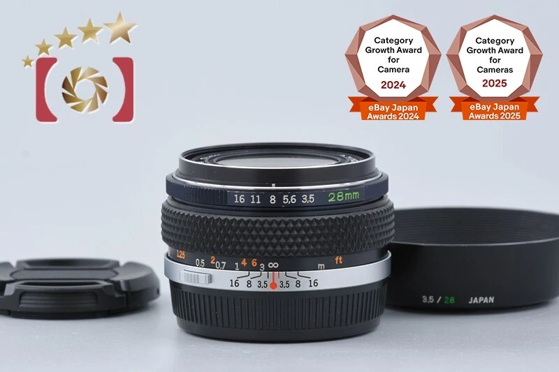 F/3.5 Camera Lenses Olympus Zuiko 28mm Focal for sale | eBay