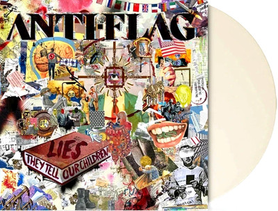 Anti-Flag  Lies They Tell Our Children LP Album vinyl 2023 limited bone coloured
