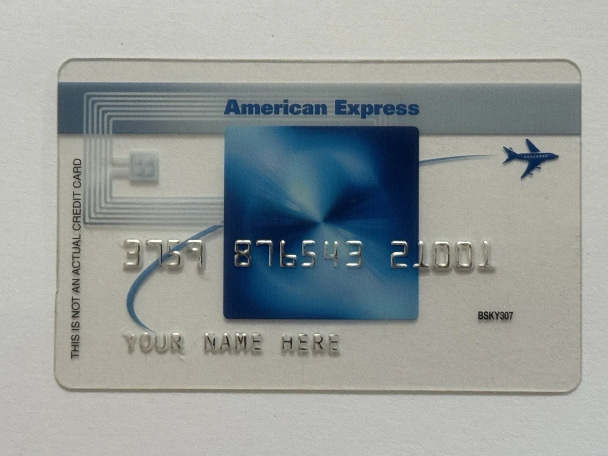 Clear Collectible Credit & Charge Cards for sale | eBay