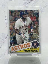 Astros 2020 Topps #85C-16 Yordan Alvarez 1985 Topps Chrome Silver Pack Promotion